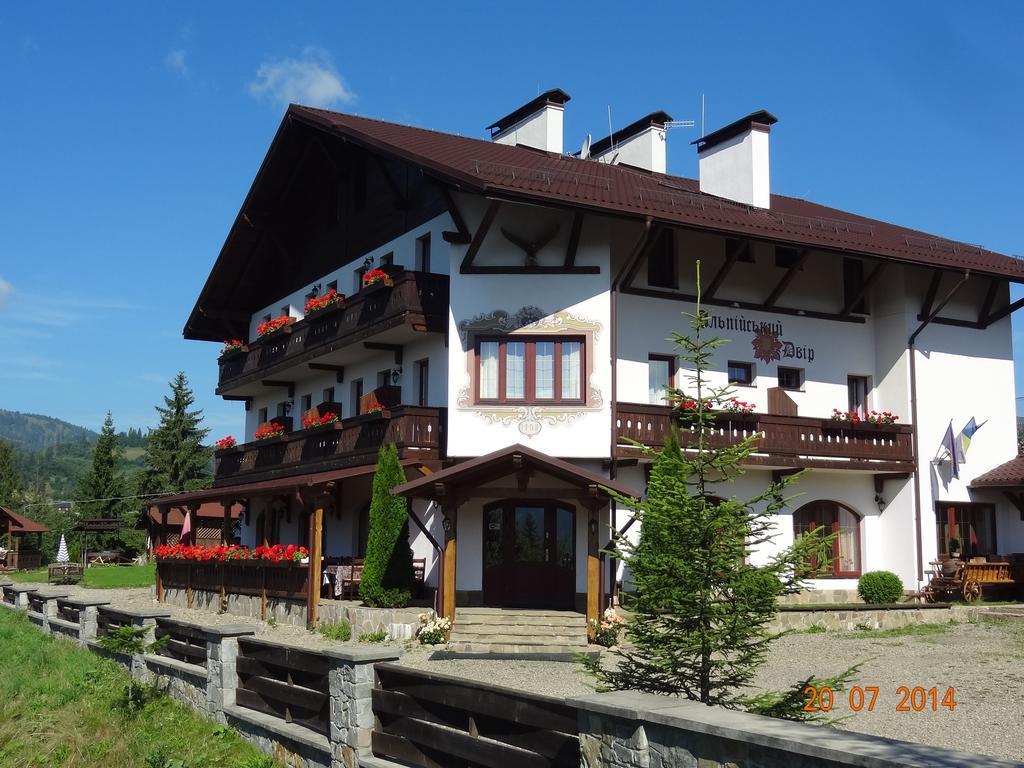 Hotel Alpenhof Pansion Slawske Exterior foto